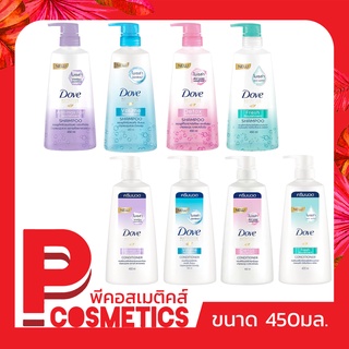 Dove โดฟ นอริชเม้นท์ แชมพู/ครีมนวด 450มล.