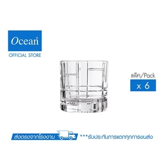 OCEAN แก้ว TRAZE - FTR Double Rock 350 ML. (Pack of 6)