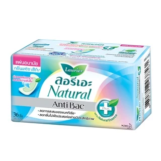 Laurier Natural Anti Bac+ Pantyliner 36 pcs