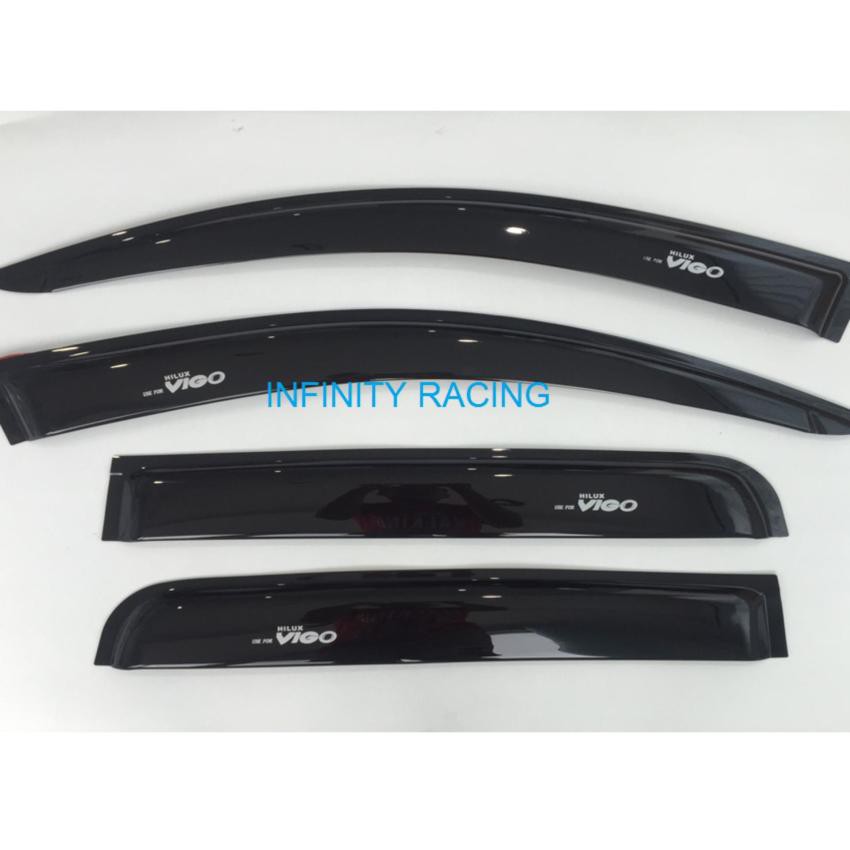 คิ้วกันสาดประตู 4 ประตู TOYOTA VIGO RICH