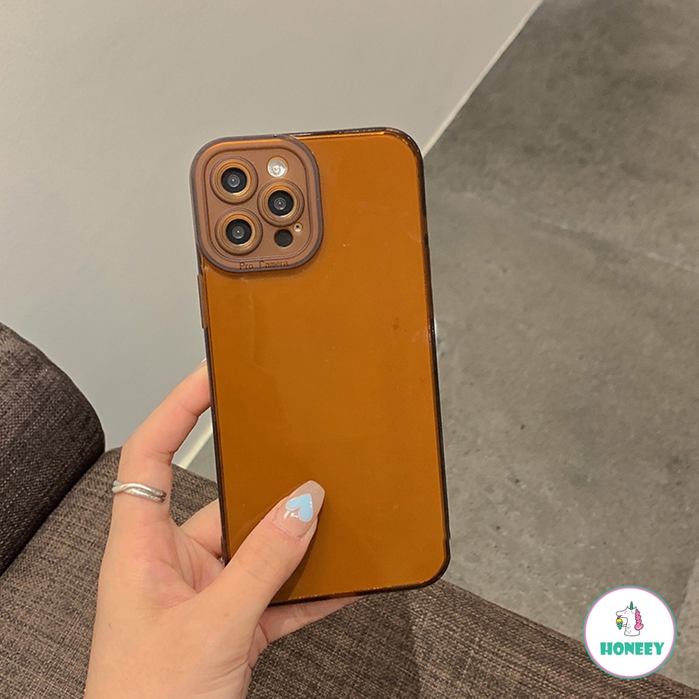 เคสโทรศัพท์มือถือ Tpu นิ่มกรอบคู่สีพื้นสําหรับ IPhone 11 Case 7Plus 8Plus XR 13 12 Pro Max #8