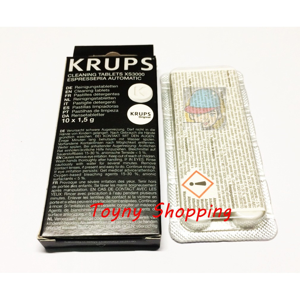 Krups XS3000 Cleaning Tablets Home & Kitchen Tablets