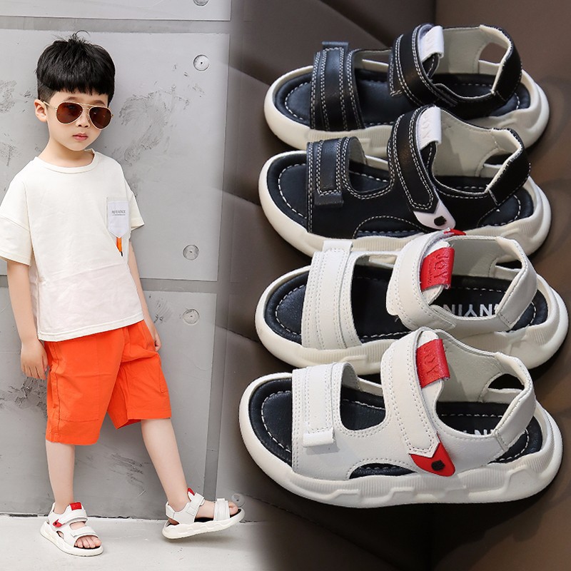 【ready stock】Boys sandals 2020 summer breathable non-slip children's ...