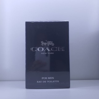 น้ำหอมแท้ Coach For Men Eau De Toilette Coach New York (โค้ชฟอร์เมน) 90ml กล่องซีล