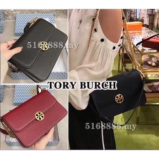 OUTLET💯 Tory Burch /พลิกกระเป๋าโซ่ /ลายลิ้นจี่ /กระเป๋าถือ/ กระเป๋าสะพายผู้หญิง