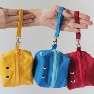 Square (cube) Glutton Monster Purse (3สี)