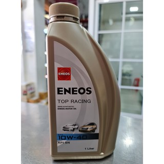 น้ำมันเครื่อง ENEOS TOP RACING10W-40( ขนาด  1L) เบนซิน 1ลิตร