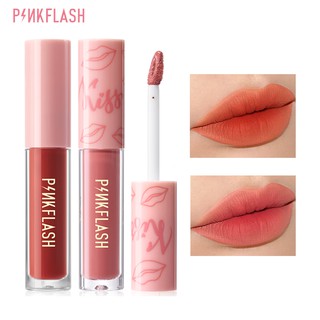 PINKFLASH 50% off buy 2 get 4 pcs ลิปสติก เนื้อแมตต์ เพิ่มความชุ่มชื้น ชุดลิปสติก 2 ชิ้น