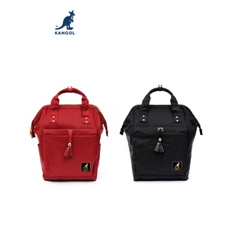 KANGOL Bag กระเป๋าเป้ backpack ขนาดใหญ่ใส่โน๊ตบุ๊คได้ สีดำ,แดง 68253202