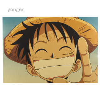 (h788) โปสเตอร์ one piece o/classic anime สําหรับตกแต่งบ้าน 51x35 . 5 ซม.