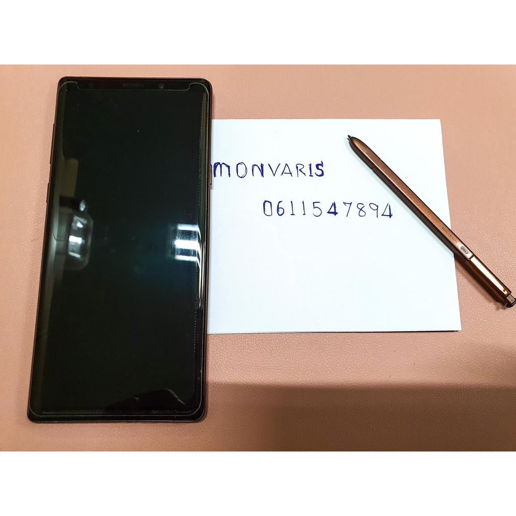 Galaxy Note 9 มือสอง 6/128 ติด Dome glass เครื่องสวยมาก ใช้เป็นเครื่องสำรอง สี Metalic Copper