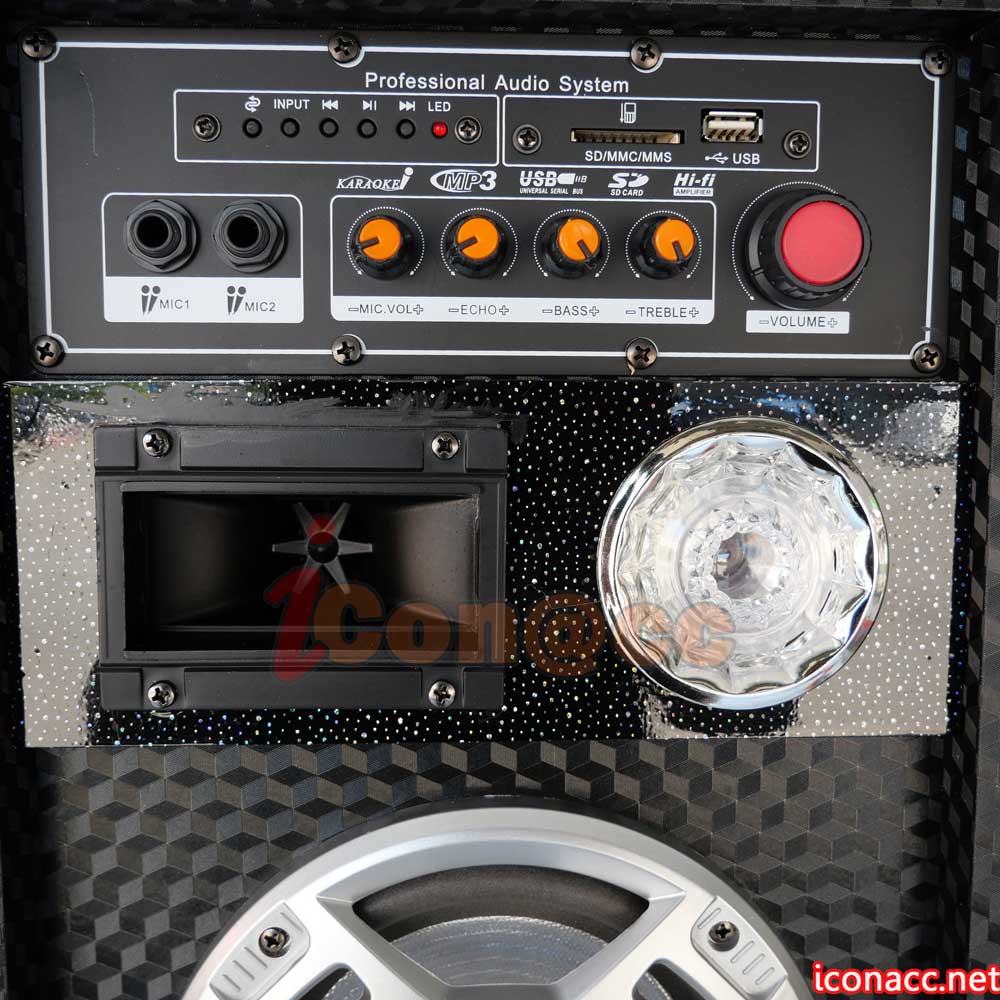 ลำโพง Music D.J. รุ่น M-7000E ขนาดใหญ่ตั้งพื้น ขายเป็นคู่ (กลุ่ม4)