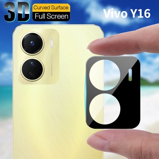 ฟิล์มกระจกนิรภัยกันรอยเลนส์กล้อง สําหรับ Vivo Y16 4G 2022 VivoY16 Y 16 3 ชิ้นต่อล็อต