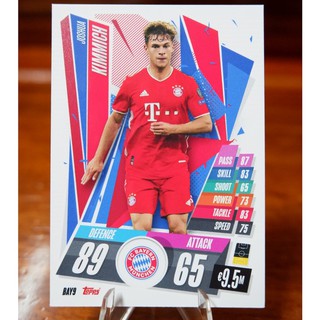 การ์ด​ Match Attax UEFA  2020/21 ชุด Base Card ทีมบาเยิร์น มิวนิค (FC Bayern Munich)