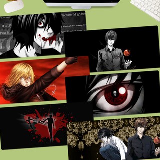 แผ่นรองคีย์บอร์ด ขนาดใหญ่ ลายการ์ตูนอนิเมะ Death Note แบบสร้างสรรค์