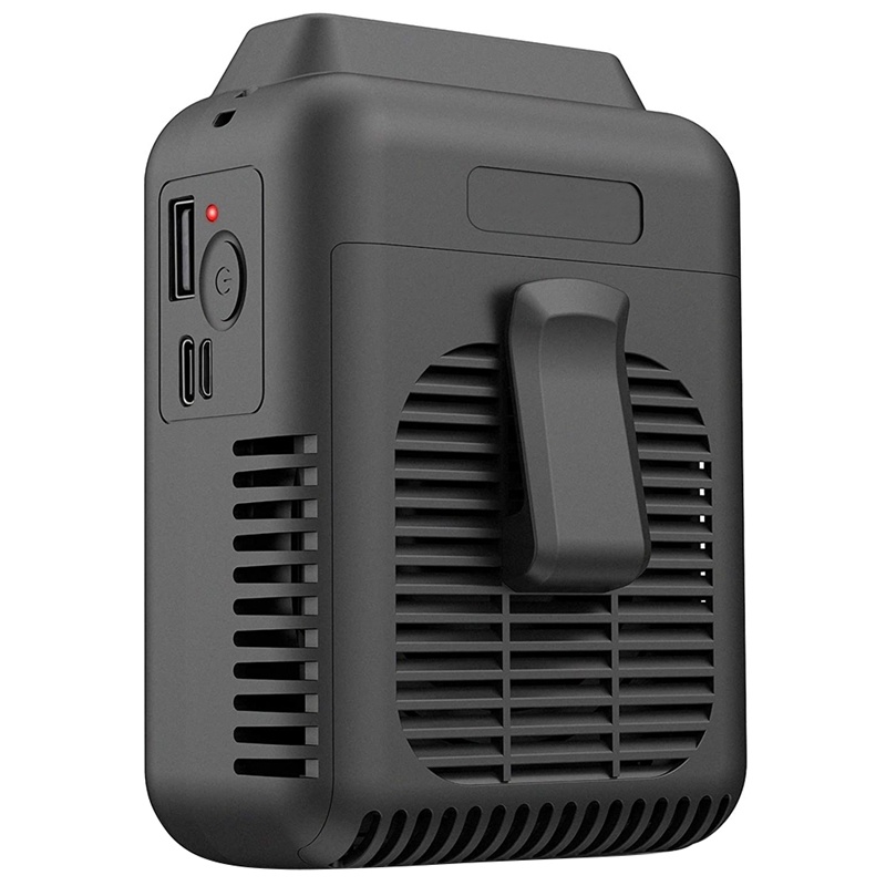 Rechargeable Waist Clip on Fan,Portable Belt Fan,Battery Operated Neck Fan,Adjustable Air Outlet,Coo