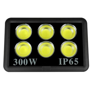 ไฟสนามบอล100w 200w 300w  COB 220v flood สปอตไลท์ Spotlight LED Floodlight (ใช้ไฟบ้าน 220V)