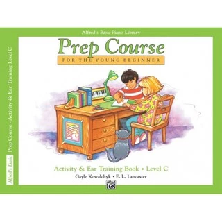 หนังสือเรียนเปียโน Alfred's Basic Piano Prep Course: Activity & Ear Training Book