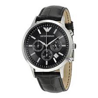 EMPORIO ARMANI Chronograph Black Dial Men Watch AR2447