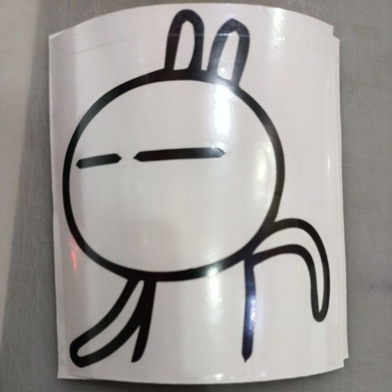 สติ๊กเกอร์ Tuzki ตามรถ perodua