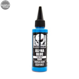 Skull Color 100.087 Alpha Blue 60 ml (Gloss) 8853100903878 (สี)