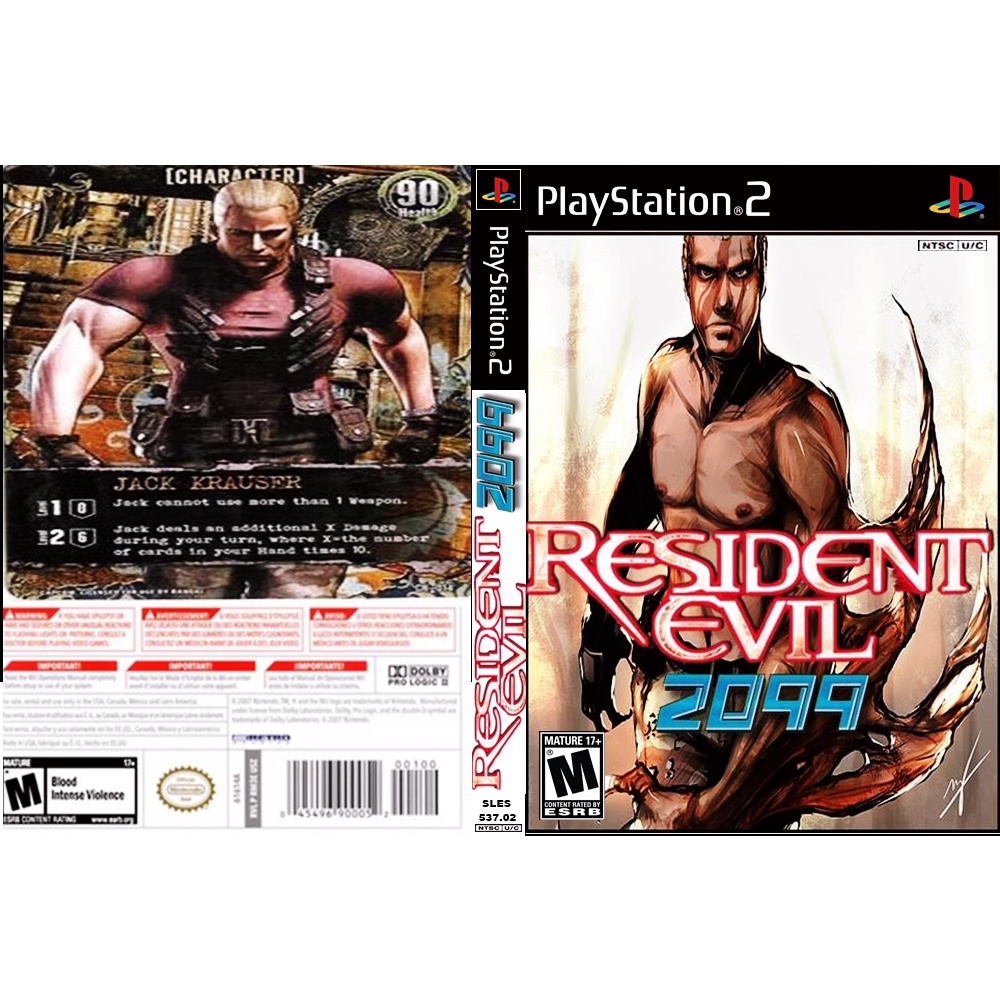 แผ่นเกมส์ PS2 Resident Evil 4 2099   คุณภาพ ส่งไว (DVD)