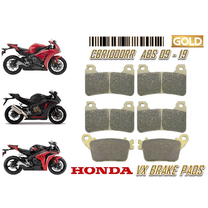 ผ้าเบรค HONDA DAYTONA VX CBR1000 RR CBR1000 RR ABS 09-19 คุณภาพดีที่สุด