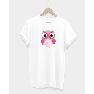 เสื้อยืดลายนกฮูก OWL TEE-SHIRT