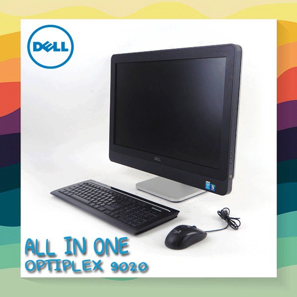 Gshipping's All in one คอมพิวเตอร์ Dell Optiplex 9020 Core i5 Gen4 - RAM 8GB SSD 128GB ออลอินวัน 2020 คอมมือสอง สภาพดี!!