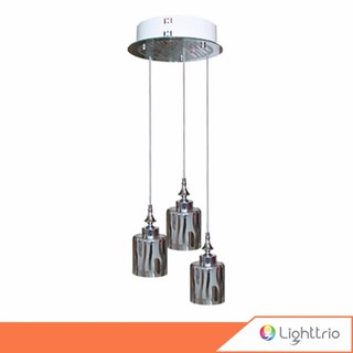 Lighttrio โคมไฟห้อย ไฟเพดาน ไฟแขวนเพดาน สไตล์โมเดิร์น รุ่น HL-BM09/H3 (ไม่รวมหลอด)