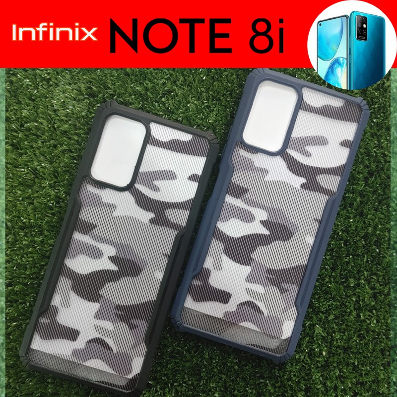 เคส Ultra Hybrid ขอบนิ่ม ลายแคปล่า สำหรับ Infinix Note 8i