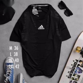 adidas เสื้อยืดแขนสั้นออกกำลังกาย