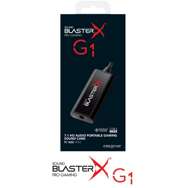 CREATIVE BLASTER X G1 PORTABLE SOUND CARD AMPLIFIER CRT-BLASTERX (ซาว์ด ...