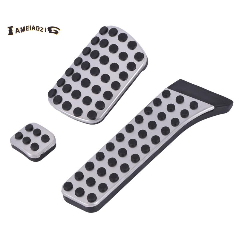 ⭐Car Accessories For Mercedes Benz C E S Glk Slk Cls Sl-Class W203 W204 W211 W212W210 Amg,Accelerator Brake Footrest Pad(3Pcs)