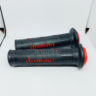 ปลอกแฮนด์ โดมิโน้ 2สี ดำสลับแดง