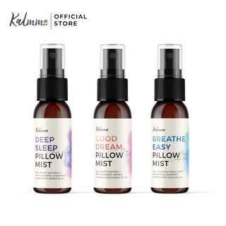 ICONCRAFT Kalmme สเปรย์ฉีดหมอน Deep Sleep | Good Dream | Breathe Easy Pillow Mist สเปรย์นอนหลับ 34 ​ml.