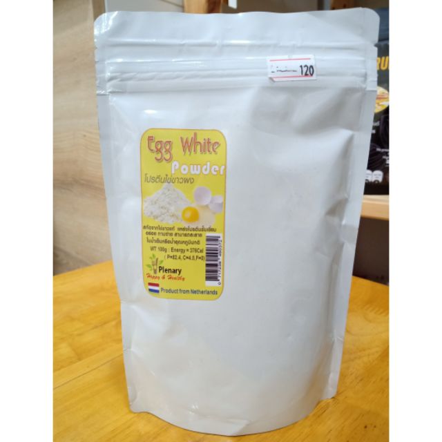 โปรตีนไข่ขาวผง Egg White Protein Powder บรรจุ 100 กรัม x 1 ซอง สกัดจากไข่ขาว