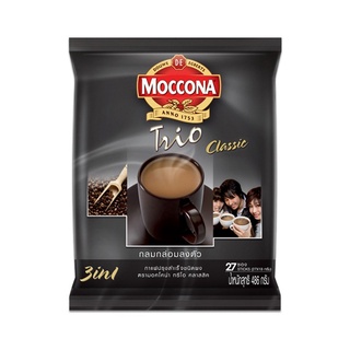 ✨ฮิตสุด✨ MOCCONA มอคโคน่า กาแฟปรุงสำเร็จชนิดผง ทรีโอ คลาสสิค  18 กรัม x 27 ซอง 🚚พร้อมส่ง!! 💨