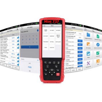 เครื่องสแกนรถยนต์ CRP429C จอสัมผัส แอนดรอยด์ software จาก X431V สแกน 4 ระบบหลัก เครื่องยนต์  ABS