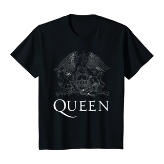 Lsmtx1 เสื้อยืดแขนสั้นลําลอง ผ้าฝ้าย พิมพ์ลายโลโก้ Queen Crest พลัสไซซ์ สําหรับผู้ชายสามารถปรับแต่งได้