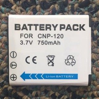 แบตกล้อง รหัสแบต NP-120 / CNP120 แบตเตอรี่กล้องคาสิโอ Casio Exilim  Battery for Casio #520