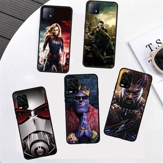 เคสโทรศัพท์มือถือ ลายฮีโร่ Marvel Avengers สําหรับ Realme Narzo 20 30 30A 50i C21Y C25Y C25S XT X2 X Lite IJ91