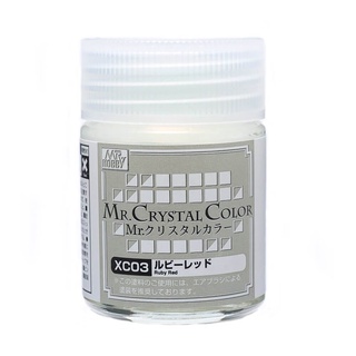 XC-03 MR.CRYSTAL COLOR 18ml. MR.CRYSTAL RUBY RED