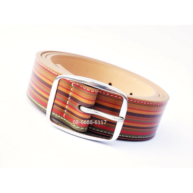 เข็มขัด Paul Smith Signature Belt ของแท้จากอังกฤษ 📌 พร้อมส่ง