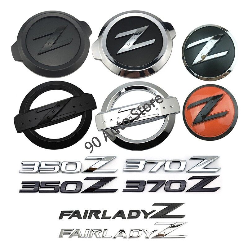 Hys ดัดแปลง 350z 370z Fairlady Z33 Nismo 3D รถสติกเกอร์ด้านหลังสําหรับ Nissan Frontier Skyline X-Tra
