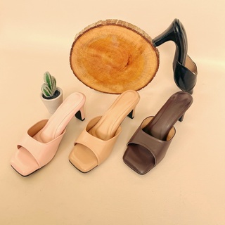 รองเท้า GALLERY - VANIA HEELS ส้นถัก สําหรับผู้หญิง 5 ซม.