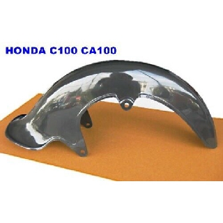 HONDA C100 CA100 C105 CA105 C102 CA102 "GREY" FRONT FENDER // บังโคลนหน้า พลาสติก สีเทา สินค้าคุณภาพดี