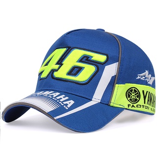 หมวกเบสบอล ลาย Yamaha Factory Racing Valentino Rossi 46