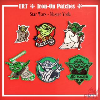 สติ๊กเกอร์ลาย Star Wars-Master Yoda Patch 1 ชิ้น DIY