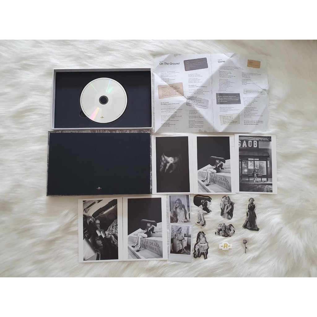 [SHARING] ROSE FIRST SINGLE ALBUM -R- OFFICIAL YG + benefit + โปสเตอร์